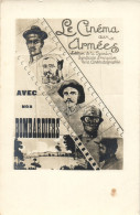 ** T1/T2 Le Cinema Aux Armées; Avec Nos Bombardiers / WWI French Military Cinema Advertisement - Zonder Classificatie