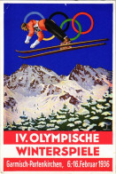 ** T2/T3 1936 Garmisch-Partenkirchen IV. Olympische Winterspiele / 1936. évi Téli Olimpiai Játékok / Winter Olympics In  - Sin Clasificación