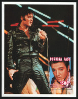 Burkina Faso 1995 - Mi-Nr. Block 161 A ** - MNH - Elvis Presley - Burkina Faso (1984-...)