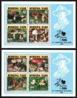 Burkina Faso 1996 - Mi-Nr. 1384-1391 A B ** - MNH - KLB - Pfadfinder - Pilze - Burkina Faso (1984-...)