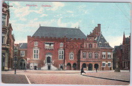 Postkaarten > Europa > Nederland > Noord-Holland > Haarlem Stadhuis Gebruikt 1916 (14977) - Haarlem