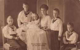 * T3/T4 Duchess Cecilie Of Mecklenburg-Schwerin, Her Children (Rb) - Non Classificati