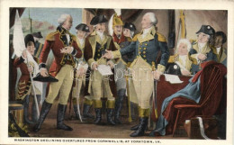 ** T2 Yorktown, VA, Washington Declining Overtures From Cornwallis - Non Classés