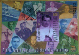 Hungary 2010 XVII Olympiad 50th Anniversary - Used Stamps