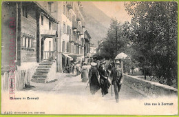 Ad5356 - SWITZERLAND Schweitz - Ansichtskarten VINTAGE POSTCARD - Zermatt - 1910 - Matt