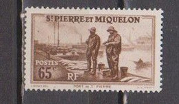 SAINT PIERRE ET MIQUELON          N°  YVERT 179  NEUF AVEC CHARNIERES      ( CHARN   02/ 54 ) - Ongebruikt