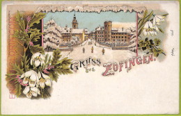 Ad5362 - SWITZERLAND - Ansichtskarten VINTAGE POSTCARD - Gruss Aus Zofingen-1901 - Zofingue