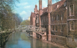 England Cambridge Queen's College Wooden Bridge - Cambridge