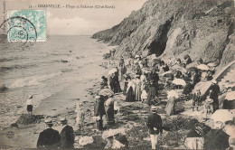 FRANCE - Granville - Plage Et Falaises - Carte Postale Ancienne - Granville