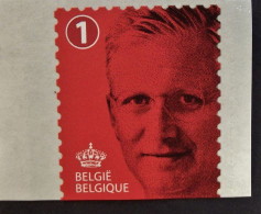 België - Belgique - 2015 - OPB/COB  N° 4490a  - Koning Filip - Rood - 1 - Postfris - MNH - Neufs