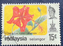 Malaysia Selangor -  Maleisië - C5/3 - 1979 - (°)used - Michel 116 - Bloemen - Malaysia (1964-...)