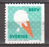 Sweden 2011 Mi 2823 Canceled ICE CREAMS (1) - Used Stamps