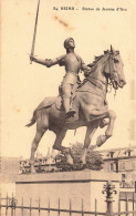 FRANCE - Reims - Statue De Jeanne D'Arc - Carte Postale Ancienne - Reims