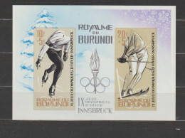 Burundi 1964 Olympic Winter Games Innsbruck S/S  Imperforate/ND MNH/** - Invierno 1964: Innsbruck