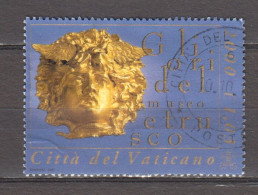 Vatican 2001 Mi 1389 Canceled ETRUSCAN MUSEUM (2) - Usati