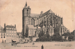 FRANCE - Le Mans - Abside De La Cathédrale - Carte Postale Ancienne - Le Mans