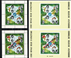 Belg. 1966 - E 127/127A**  + Luxevelletjes / Feuillets De Luxe MNH - Erinnophilie [E]