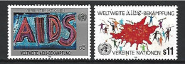 Timbre  Nation Unies Vienne  Neuf ** N 104/105 - Unused Stamps