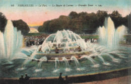 FRANCE - Versailles - Le Parc - Le Bassin De Latone - Grandes Eaux - Carte Postale Ancienne - Versailles