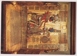 AK 198160 EGYPT - Tut Ankh Amen Treasures - The Big Panel Of The King's Throne - Musées