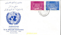 450593 MNH AFGANISTAN 1960 DIA DE LAS NACIONES UNIDAS - Afghanistan