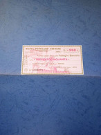 Banca Popolare Udinese-350 Lire-5.5.1977-unc - [10] Cheques En Mini-cheques