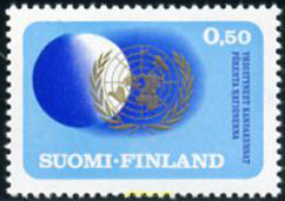 102887 MNH FINLANDIA 1970 25 ANIVERSARIO DE LAS NACIONES UNIDAS - Ungebraucht