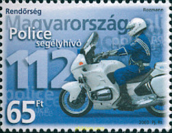 124941 MNH HUNGRIA 2003 POLICIA - Nuevos