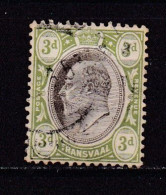 SOUTH AFRICA TRANSVAAL 1902 Used Stamp(s) Edward VII 3d Green Nr.106, Scan 12005 - Transvaal (1870-1909)