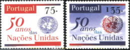 140974 MNH PORTUGAL 1995 50 ANIVERSARIO DE LA ONU - Sonstige & Ohne Zuordnung
