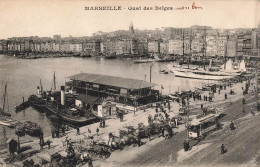 FRANCE - Marseille - Quai Des Belges - Carte Postale Ancienne - Unclassified