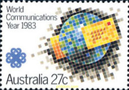 159488 MNH AUSTRALIA 1983 AÑO MUNDIAL DE LAS COMUNICACIONES - Mint Stamps