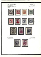 ÄGYPTEN - EGY-PT - EGYPTIAN - EGITTO - ÄGYPTOLOGIE - UNABHANGIGKEIT - SULTANAT 1922 KOMPLET - Unused Stamps