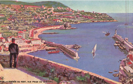 FRANCE - Nice - L'entrée Du Port - Vue Prise Du Château - Carte Postale Ancienne - Autres & Non Classés