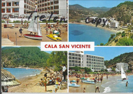 Espana, Spanien, Cala San Vicente,  Gelaufen, Descrito - Ibiza