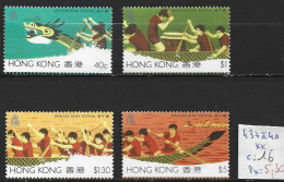 HONG KONG 437 à 40 ** Côte 16 € - Unused Stamps