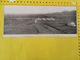 IT-00260-PRIMO VILLAGGIO OPERAIO COSTRUITO A SAN PRIAMO BONIFICA SUD-ORIENTALE IN SARDEGNA 1929 - Altri & Non Classificati