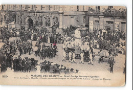 CPA 59 Anzin Marche Des Géants Grand Cortege Historique Legendaire Char De Jehan La Houille - Anzin