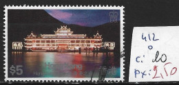 HONG KONG 412 Oblitéré Côte 10 € - Used Stamps