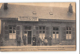 CPA 59 Le Cateau Buvette De La Gare Brunelet Dujardin - Le Cateau