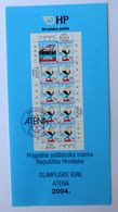 SUMMER OLYMPIC GAMES 2004. ATHENS - Croatian Post Postage Stamp Prospectus * Jeux Olympiques Olympia Olympiade Olimpici - Verano 2004: Atenas