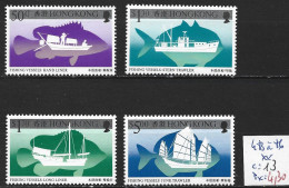 HONG KONG 483 à 86 ** Côte 13 € - Unused Stamps