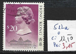 HONG KONG 512a Oblitéré Côte 12.50 € - Used Stamps