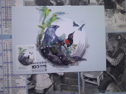 FDC Carte Maxi Forest & Bird, (1.70$) - FDC