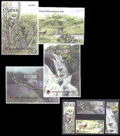 (0878-82) Sri Lanka  2010 / Horton Lains National Parks / Fauna / Animals / Tiere ** / Mnh Michel 1800-03 + BL 116-119 - Sri Lanka (Ceylan) (1948-...)