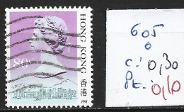 HONG KONG 605 Oblitéré Côte 0.30 € - Used Stamps