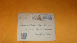 ENVELOPPE ANCIENNE DATE ?../ GRAN HOTEL PARQUE LAS PALMAS GRAN CANARIA POUR NEUILLY SUR SEINE...CACHETS + TIMBRES X3 - Andere & Zonder Classificatie