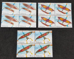 Malaysia Traditional Kites 2005 Kite Art Culture Games (stamp Block Of 4) MNH - Malaysia (1964-...)