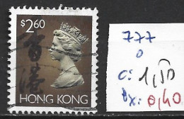 HONG KONG 777 Oblitéré Côte 1.50 € - Used Stamps