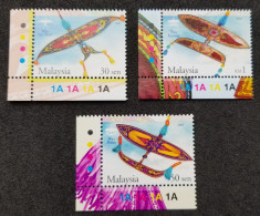 Malaysia Traditional Kites 2005 Kite Art Culture Games (stamp Plate) MNH - Malaysia (1964-...)